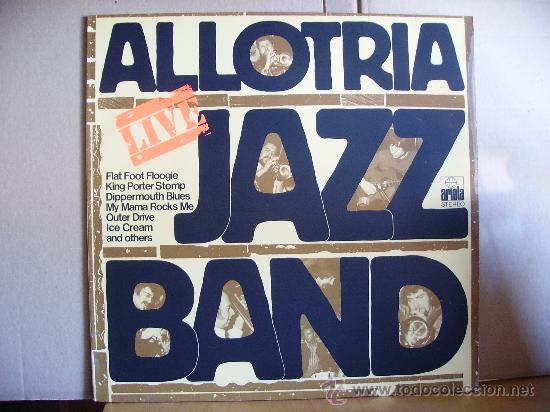 Discos de vinilo: ALLOTRIA JAZZ BAND ----LIVE - Foto 1