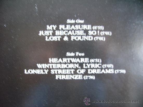 Discos de vinilo: JAN AKKERMAN -- HEARTWARE - Foto 2