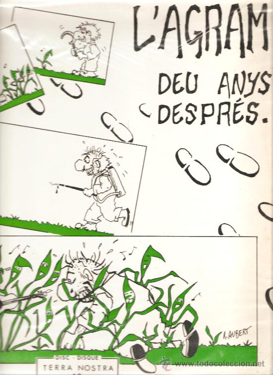 Discos de vinilo: LP L&acute;AGRAM : DEU ANYS DESPRES - Foto 1