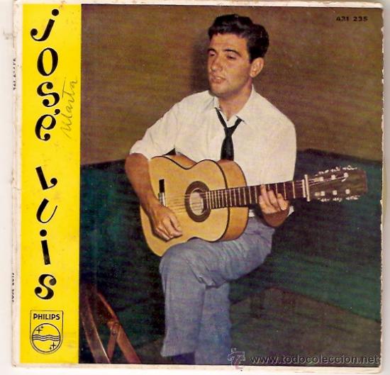 EP JOSE LUIS -BLANCA ESTRELLA- LA PLENA DE SAN ANTON- AL PARAGUAY- LA ULTIMA COPA (Música - Discos de Vinilo - EPs - Solistas Españoles de los 50 y 60)