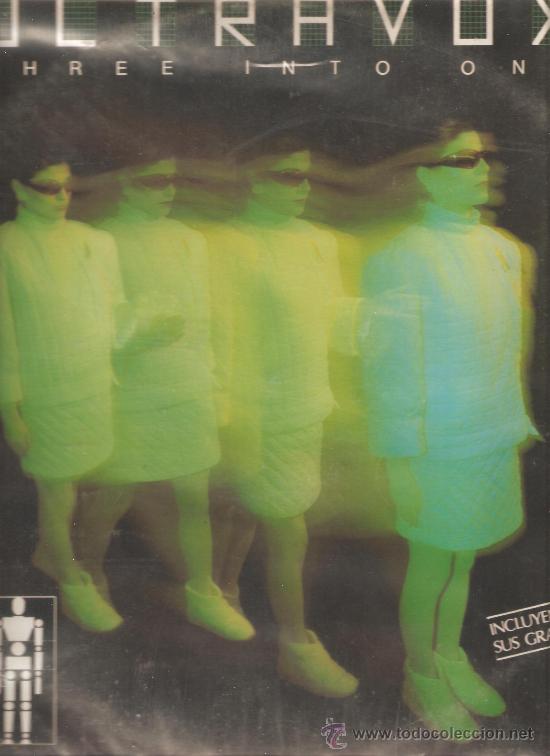 Discos de vinilo: LP ULTRAVOX : THREE INTO ONE - Foto 1