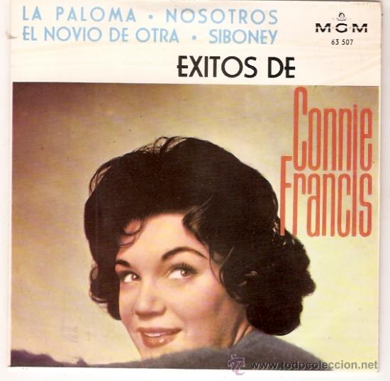 Discos de vinilo: EP CONNIE FRANCIS - LA PALOMA - NOSOTROS - EL NOVIO DE OTRA - SIBONEY - Foto 1 - 33251632