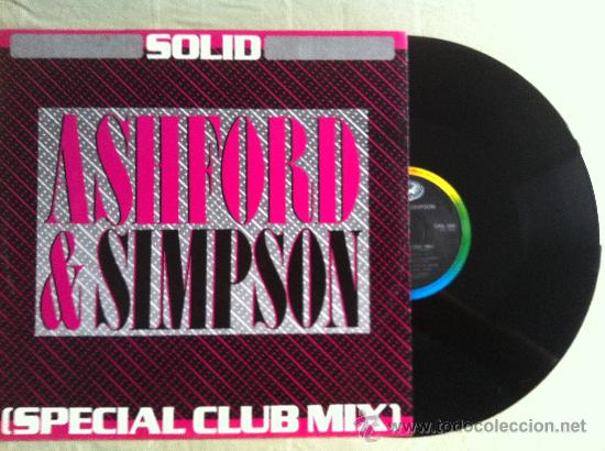 Discos de vinilo: 12&rdquo; MAXI-ASHFORD & SIMPSON-SOLID - Foto 1