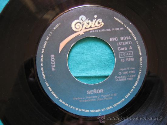 Discos de vinilo: Singels Los Pecos 1980 - Foto 2