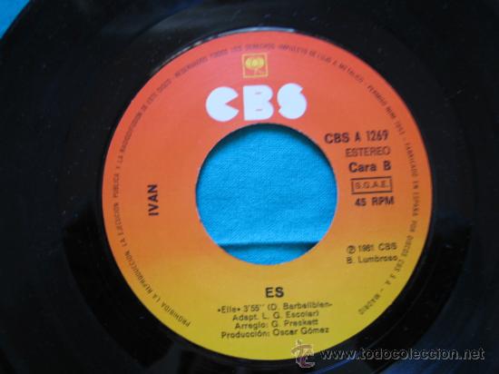 Discos de vinilo: Singels Ivan  1981 - Foto 2