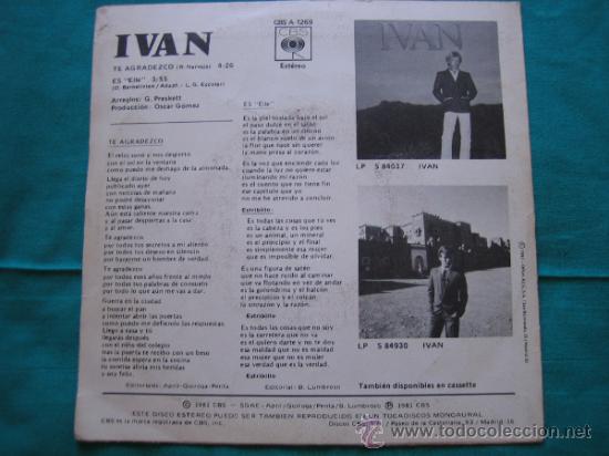 Discos de vinilo: Singels Ivan  1981 - Foto 4