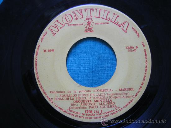 Discos de vinilo: Singels Marisol 1962 - Foto 3