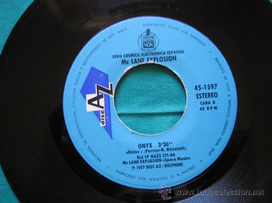 Discos de vinilo: Singels Oxigeno/ Onix 1977 - Foto 2