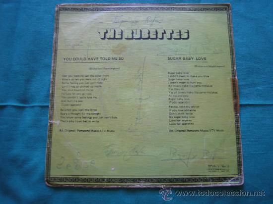 Discos de vinilo: Singels The Rubettes 1974 - Foto 4