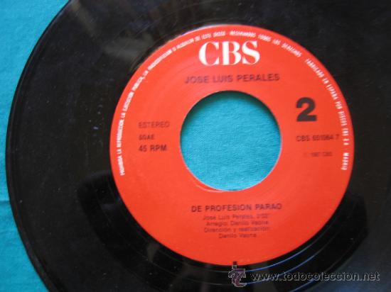 Discos de vinilo: Singels Jose Luis Perales 1987 - Foto 2