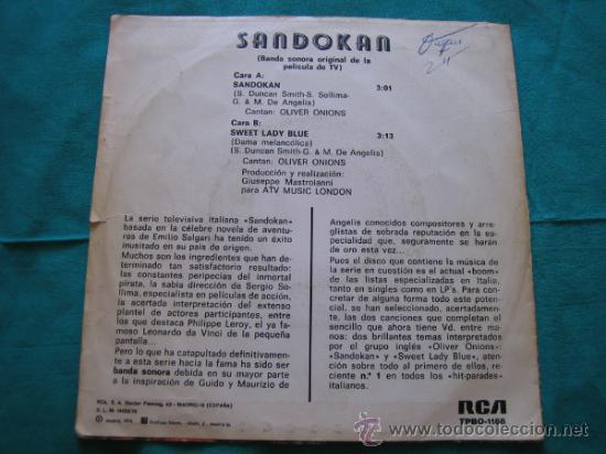 Discos de vinilo: Singels Banda Sonora Sandokan 1976 - Foto 4