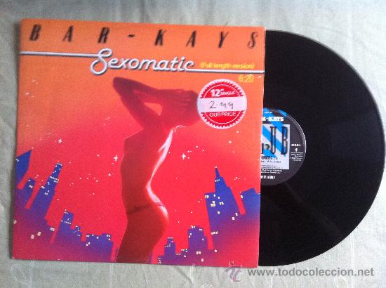 Discos de vinilo: 12&rdquo; BAR-KAYS-SEXOMATIC - Foto 1