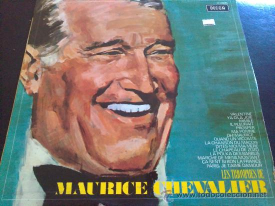 Discos de vinilo: LES TRIOMPHES DE MAURICE CHEVALIER - LP - Foto 1