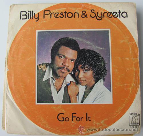 Discos de vinilo: BILLY PRESTON & SYREETA - GO FOR IT - SINGLE 1979 - Foto 1