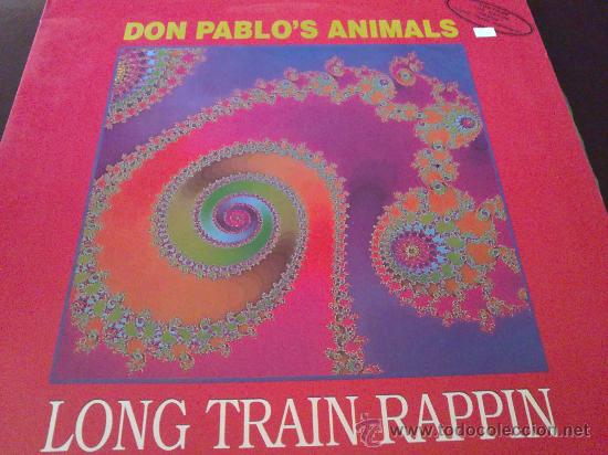 Discos de vinilo: DON PABLOS ANIMALS, LONG TRAIN RAPPIN - LP DE VINILO - Foto 1