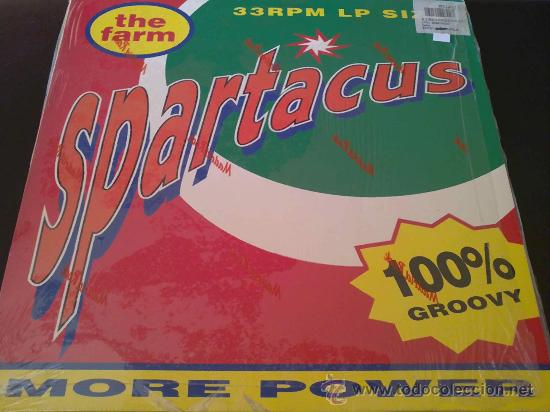 Discos de vinilo: THE FARM, SPARTACUS - LP DE VINILO - Foto 1