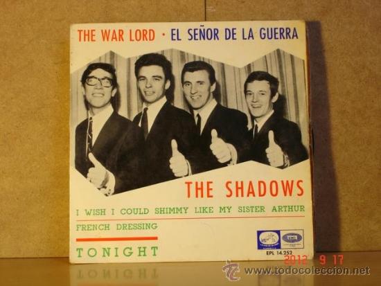 Discos de vinilo: The Shadows - The War Lord (El Se&ntilde;or de la Guerra) - EMI EPL 14.252 - 1966 - Foto 1