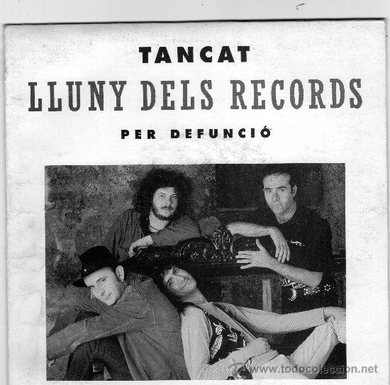 Discos de vinilo: SINGLE - TANCAT PER DEFUNCI&Oacute; - &rdquo;LLUNY DELS RECORDS&rdquo;. - Foto 1