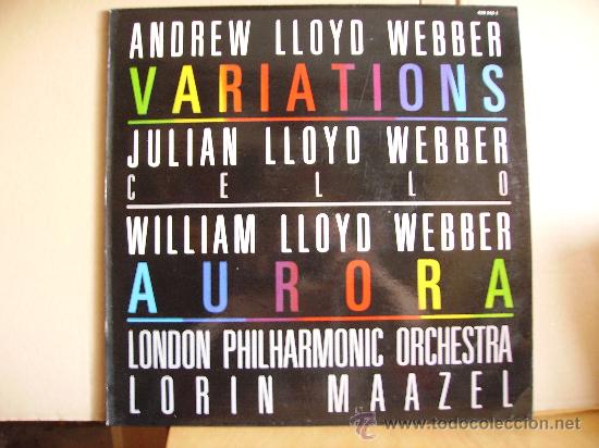 Discos de vinilo: ANDREW LLOYD WEBBER ---- VARIATIONS - Foto 1