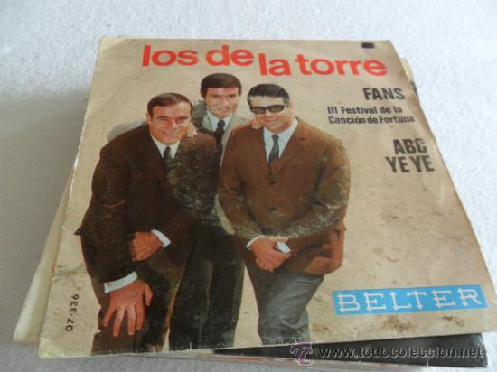 Discos de vinilo: LOS DE LA TORRE - FANS 1966 - Foto 1