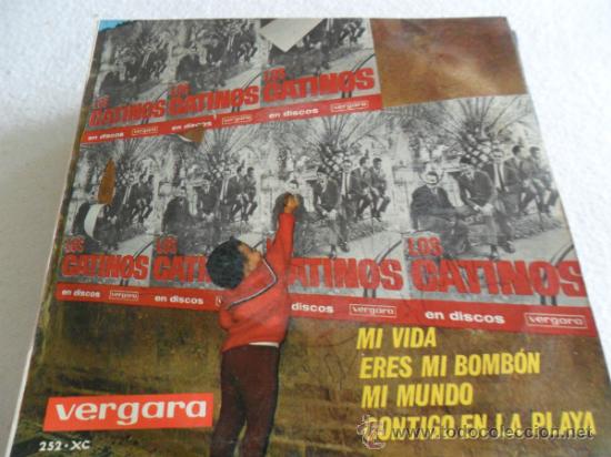 Discos de vinilo: LOS CATINOS - MI VIDA + 3 EP 1964 - Foto 1