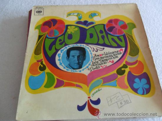 Discos de vinilo: LEO DAN - AMOR LLAMAME +3 EP 1967 - Foto 1