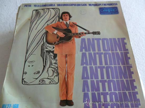 Discos de vinilo: ANTOINE - PIETRE + 3 EP 1967 - Foto 1