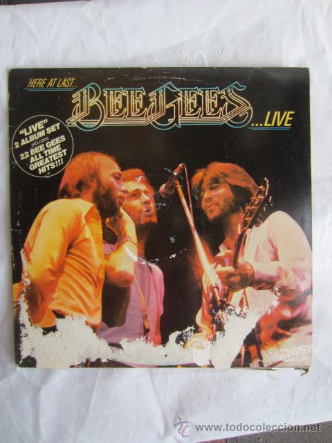 Discos de vinilo: BEE GEES......LIVE - Foto 1