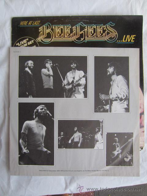 Discos de vinilo: BEE GEES......LIVE - Foto 4