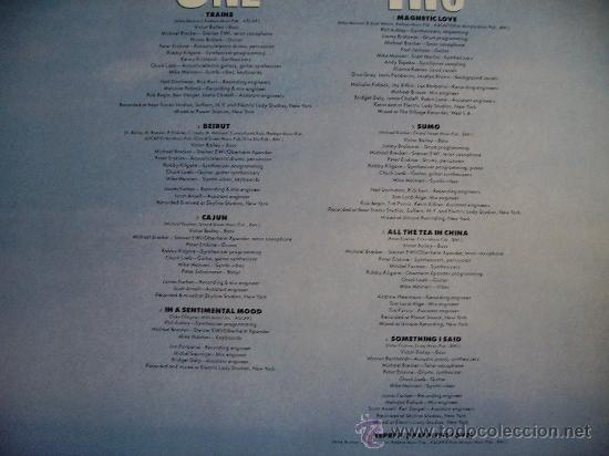 Discos de vinilo: STEPS AHEAD --- MAGNETIC - Foto 2
