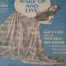 Discos de vinilo: WAKE UP AND LIVE, ALICE FAYE - LP DE VINILO