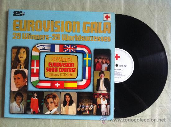 Discos de vinilo: LP-EUROVISION GALA-25 YEARS - Foto 1