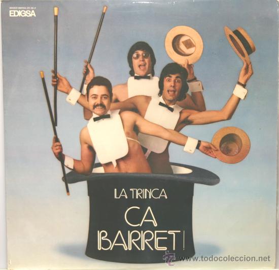 Discos de vinilo: LA TRINCA cabarret LP edigsa 1973 - Foto 1