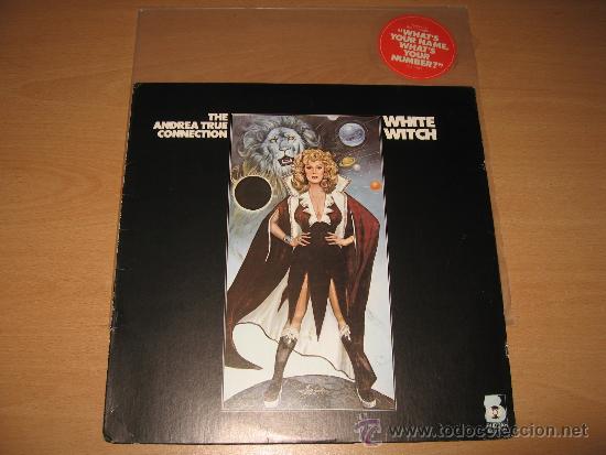 Discos de vinilo: LP THE ANDREA TRUE CONNECTION WHITE WITCH 1977 USA - Foto 1