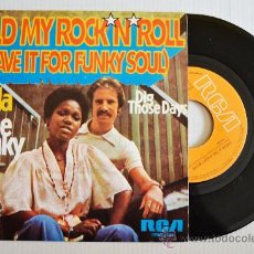 Discos de vinilo: LINDA & THE FUNKY BOYS - SOLD MY ROCK'N'ROLL/DIG THOSE DAYS (RCA SINGLE 1975) ESPAÑA. Lote 33330309