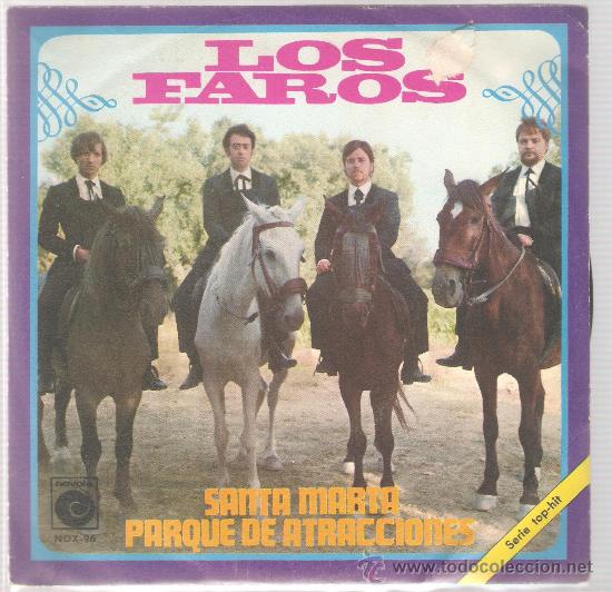 Discos de vinilo: SINGLE LOS FAROS : SANTA MARTA - Foto 1