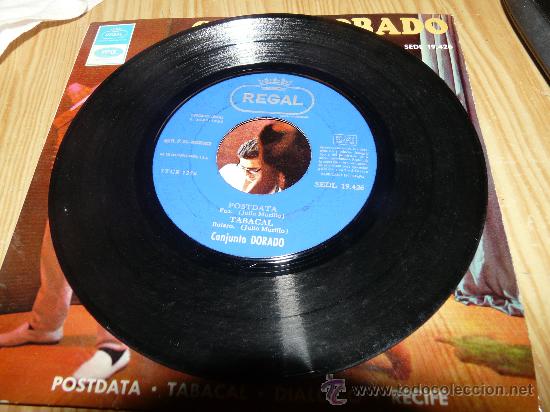 Discos de vinilo: 884- EP Conjunto Dorado (Regal 1965) - Postdata / Tabacal - &iexcl;Vinilo Impecable! - Foto 3