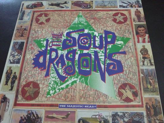Discos de vinilo: SOUP DRAGONS, THE MAJESTIC HEAD - MAXI SINGLE - Foto 1