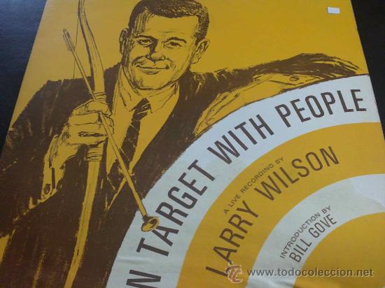 Discos de vinilo: ON TARGET WITH PEOPLE, LARRY WILSON - Foto 1