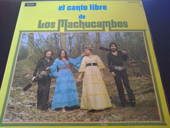Discos de vinilo: LOS MACHUCAMBOS, EL CANTO LIBRE DE - EP DE VINILO - Foto 1