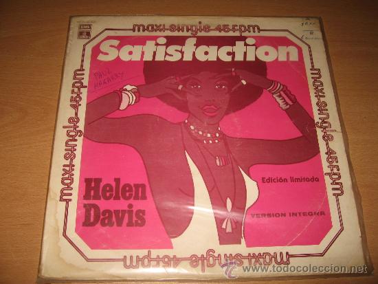 Discos de vinilo: MAXI SINGLE HELEN DAVIS SATISFACTION / YESTERDAY A KING .EMI ODEON 1978 EDICION LIMITADA - Foto 1
