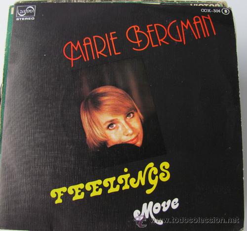 Discos de vinilo: MARIE BERGMAN - FEELINGS - SINGLE 1976 - Foto 1
