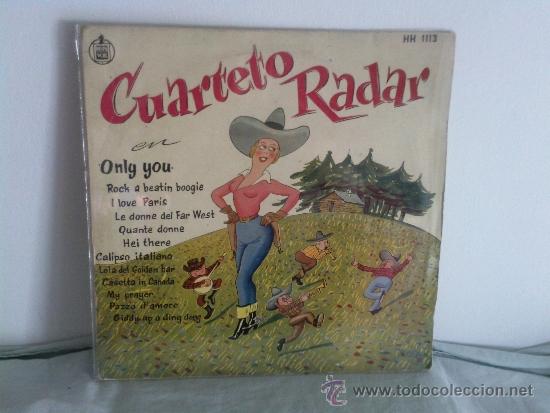 Discos de vinilo: cuarteto radar.hispavox.en perfectas condiciones - Foto 1