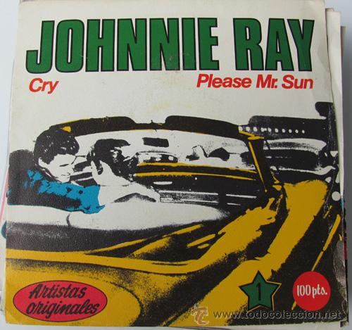 Discos de vinilo: JOHNNIE RAY - CRY - SINGLE COLECCION JUKEBOX - Foto 3