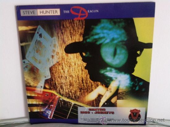 Discos de vinilo: steve hunter the deacon LP 1988 - Foto 1