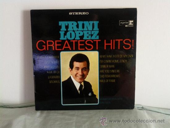 Discos de vinilo: Trini Lopez greatest hits.editado en usa - Foto 1