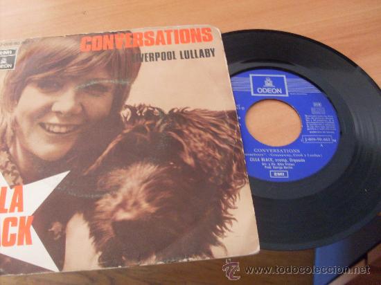 Discos de vinilo: CILLA BLACK ( CONVERSATIONS ) SINGLE 1969 ESPA&Ntilde;A (EPI29) - Foto 1