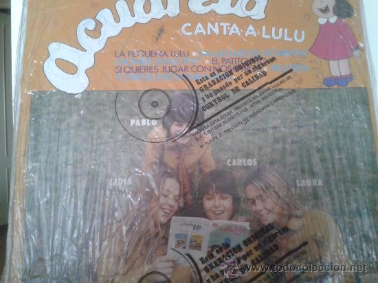 Discos de vinilo: ACUARELA CANTA A LULU - Foto 1