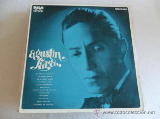 Discos de vinilo: AGUSTIN LARA Y SU ORQUESTA - Foto 1