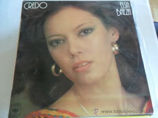 Discos de vinilo: ELSA BAEZA - CREDO 1977 - Foto 1